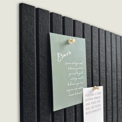 Large Black Felt Cork Board