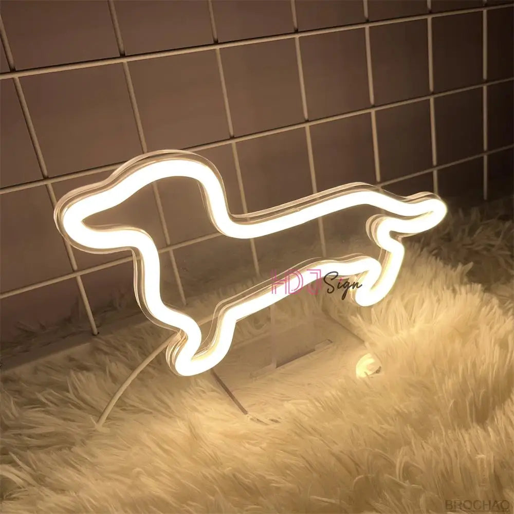 Dog LED Neon Light