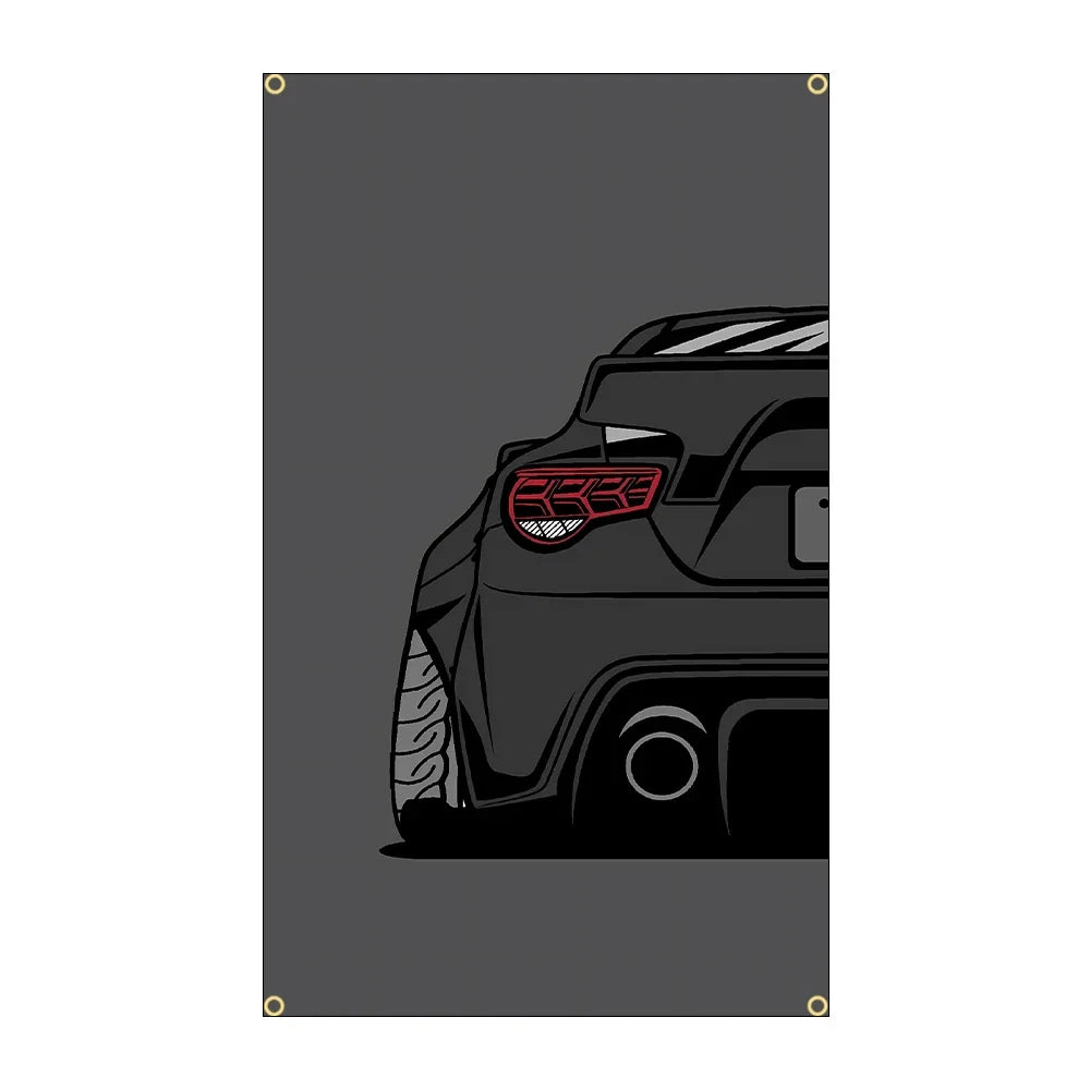 Custom JDM Car Flags