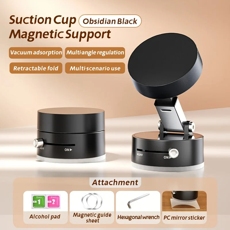 Vaccum Magnetic Phone Stand