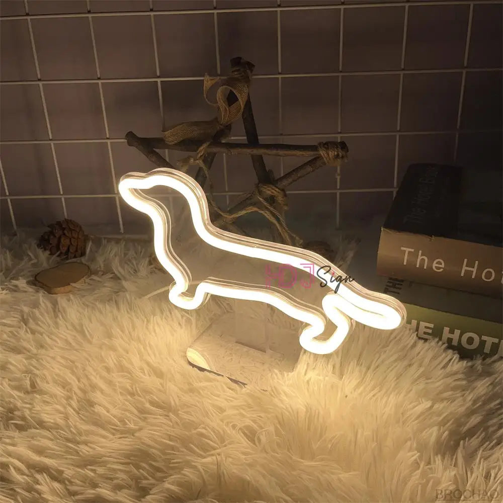 Dog LED Neon Light