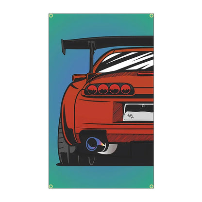 Custom JDM Car Flags