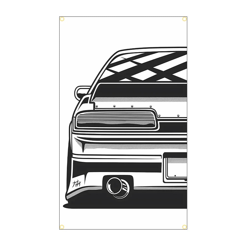 Custom JDM Car Flags