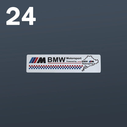 BMW M Series Decal Stickers