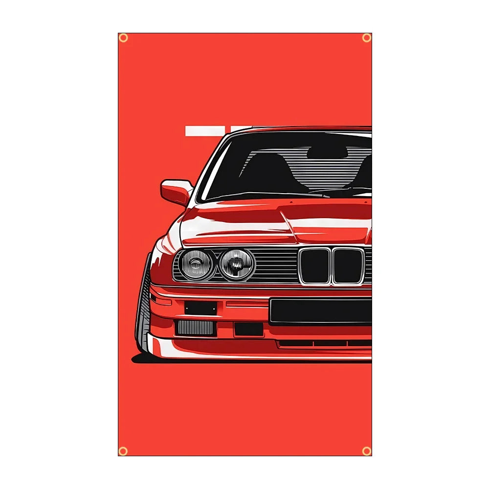 Custom JDM Car Flags