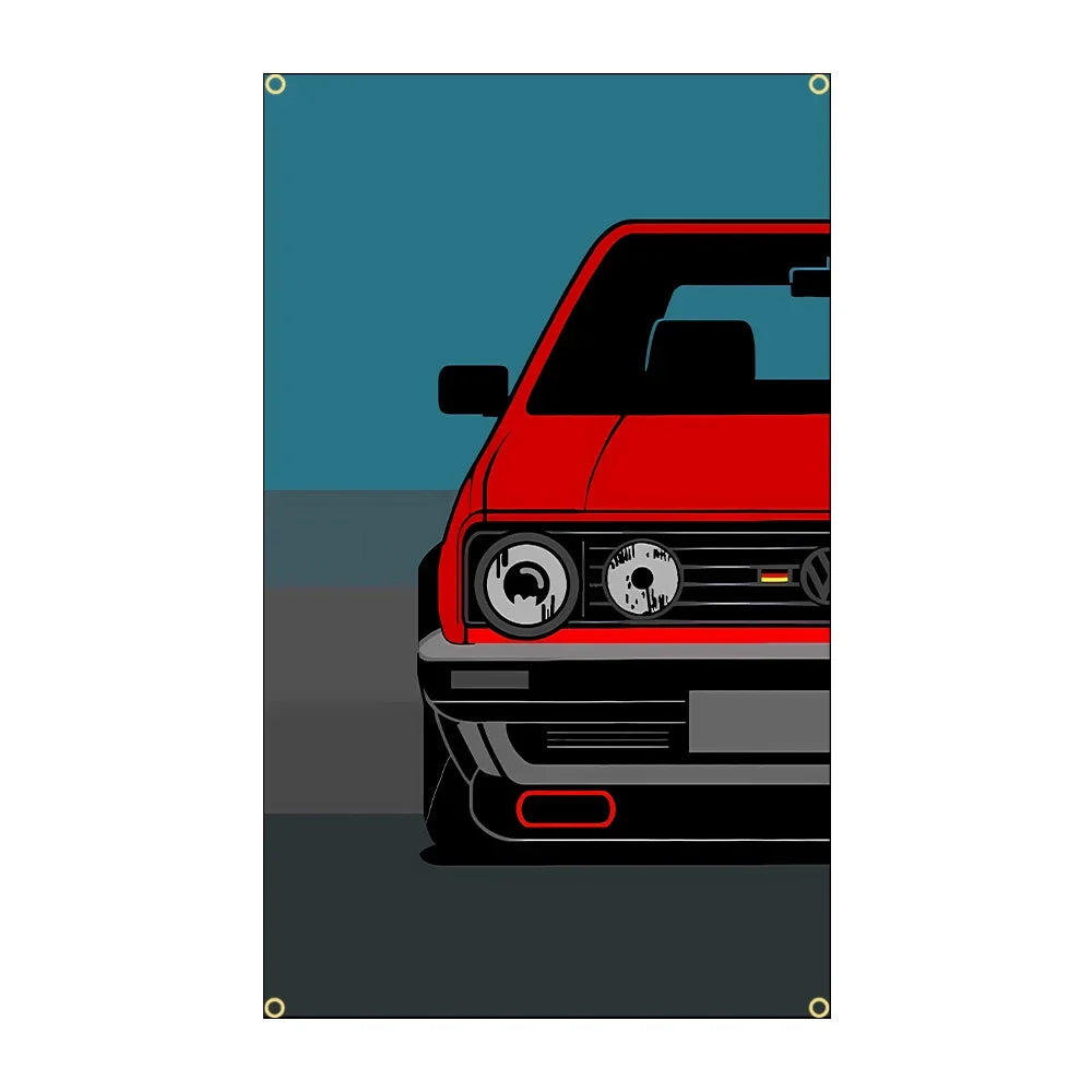 Custom JDM Car Flags