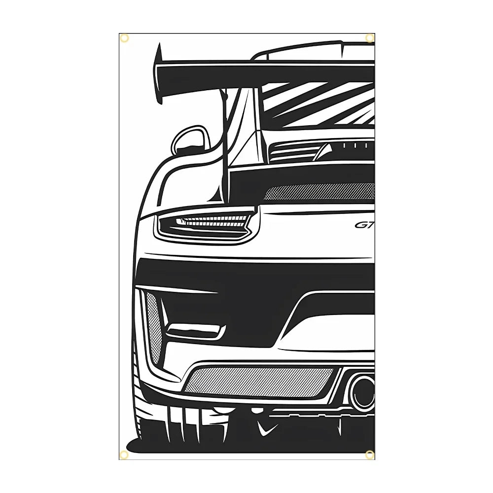 Custom JDM Car Flags