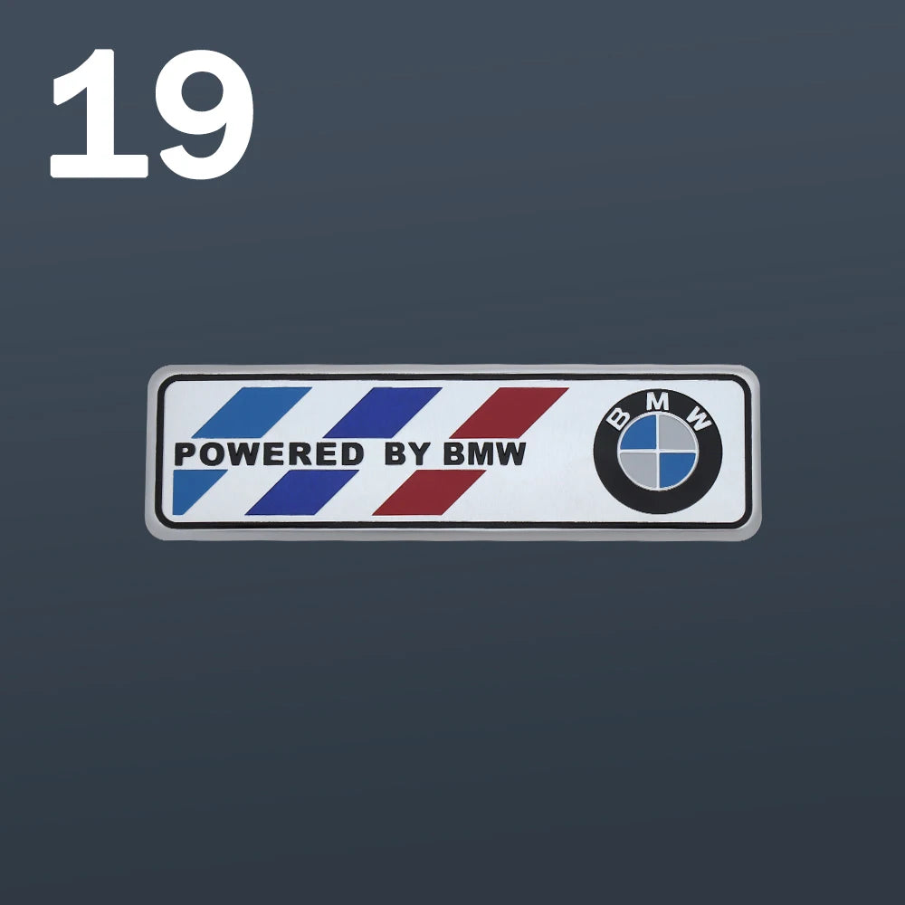 BMW M Series Decal Stickers