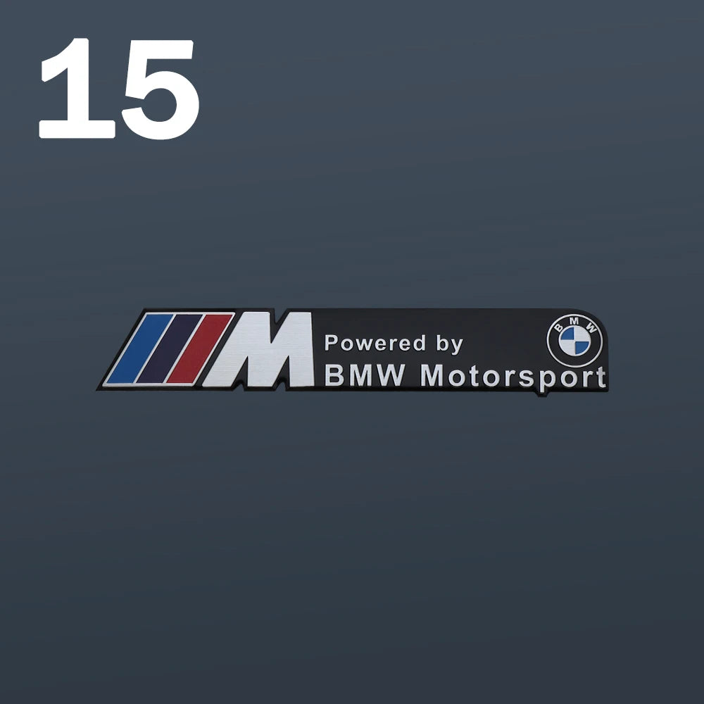 BMW M Series Decal Stickers