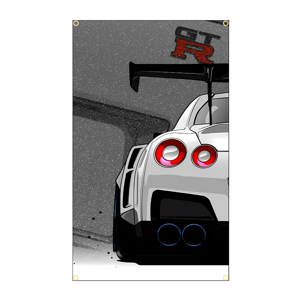 Custom JDM Car Flags